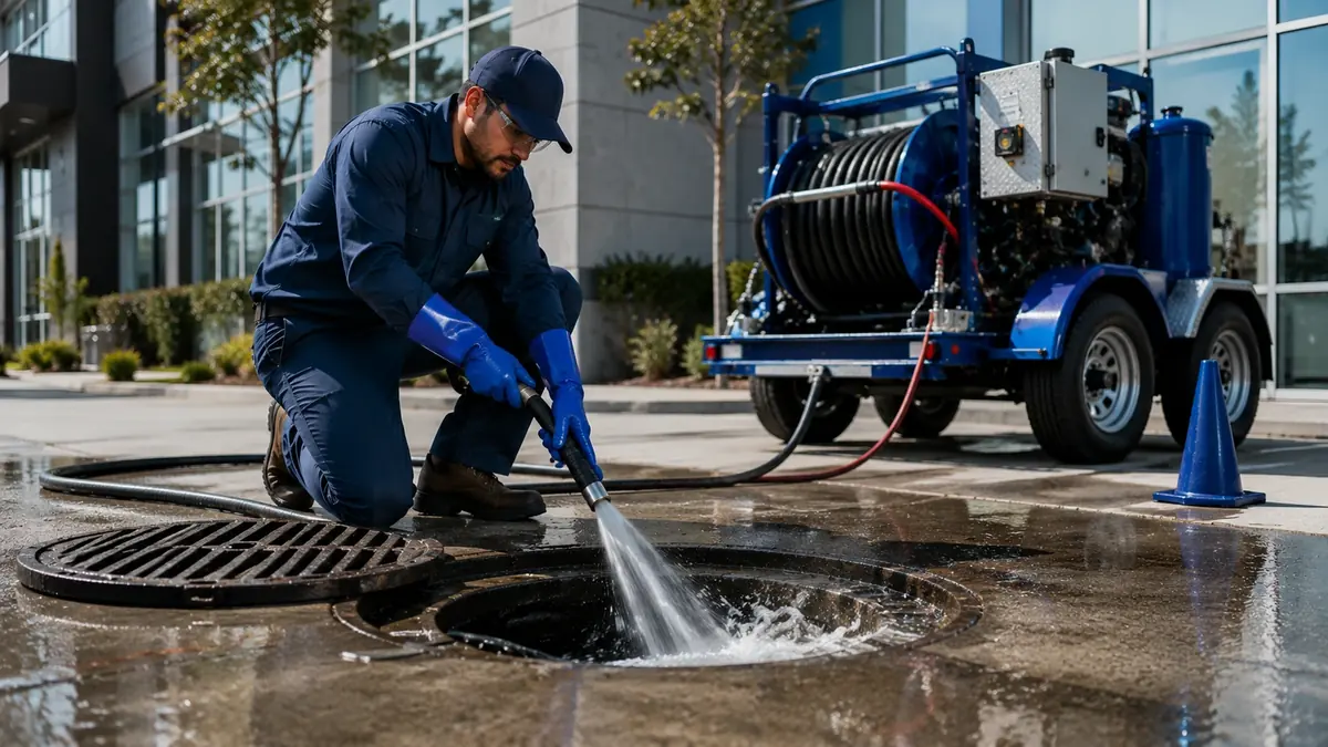 Commercial Hydro Jet Drain Cleaning in Soledad