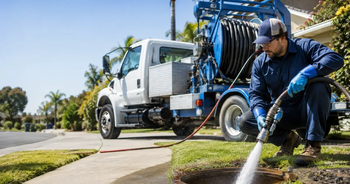 Hydro jet sewer cleaning Soledad