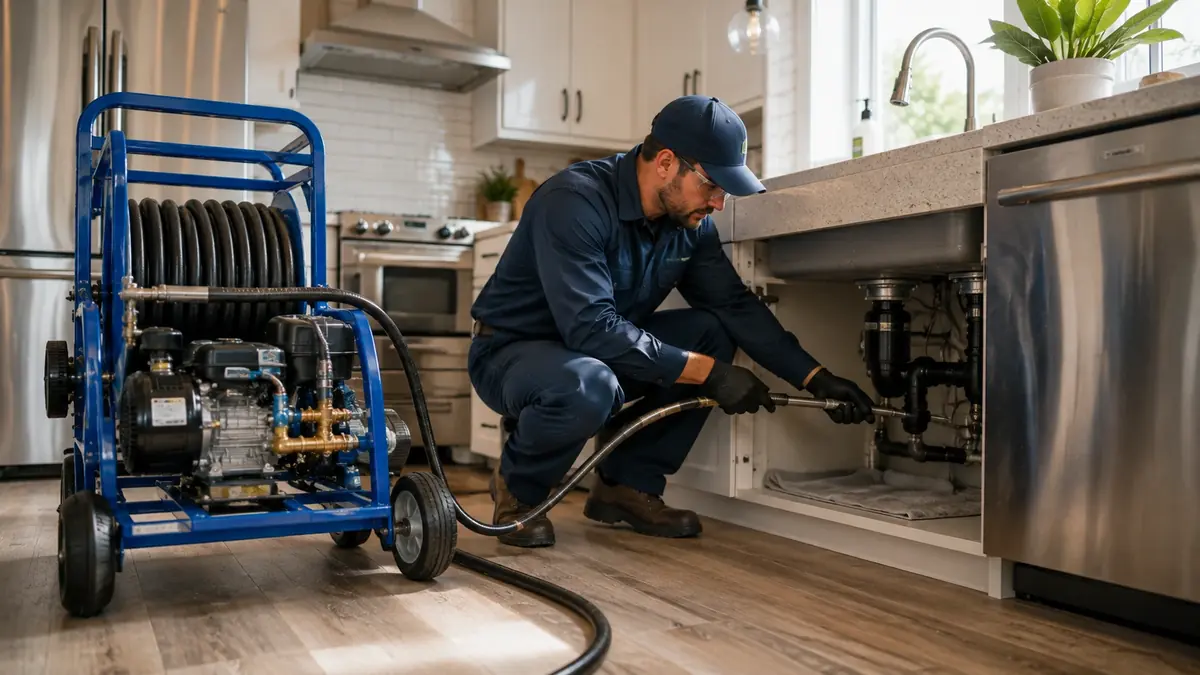 Kitchen Drain Hydro Jetting in Soledad