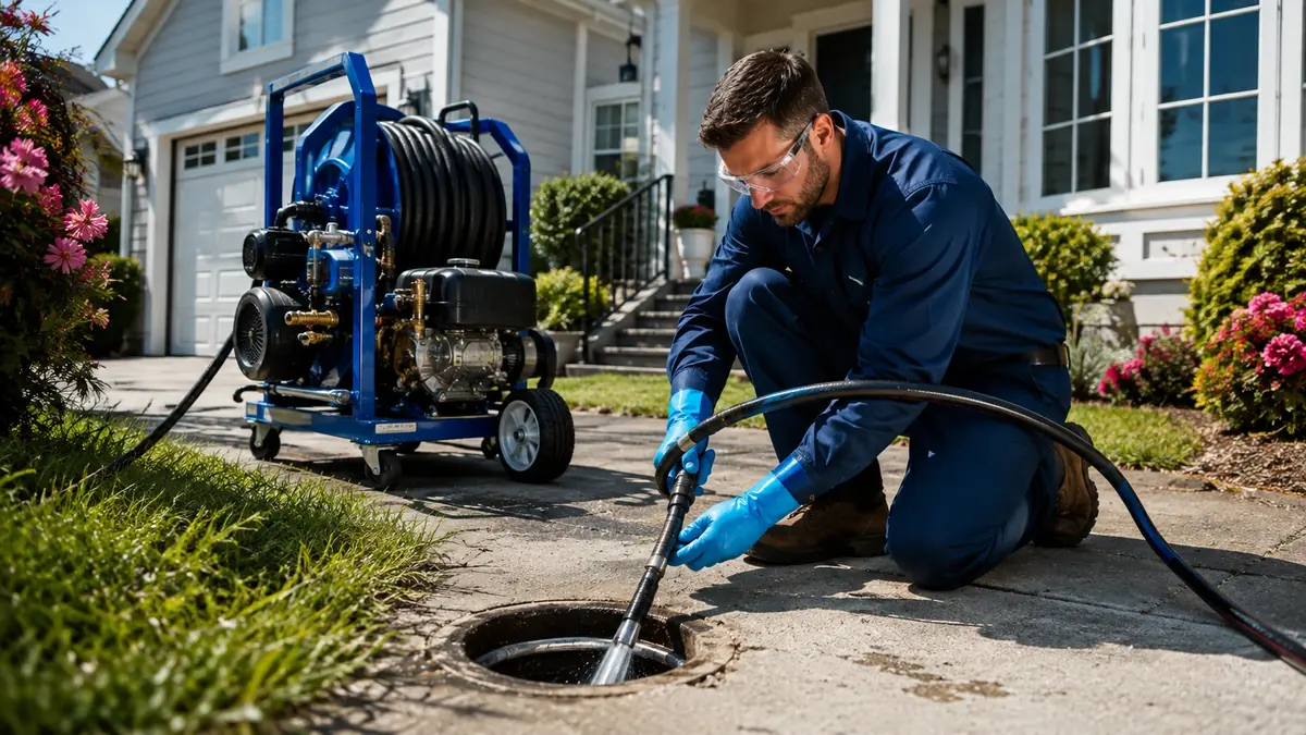Residential Hydro Jet Drain Cleaning in Soledad