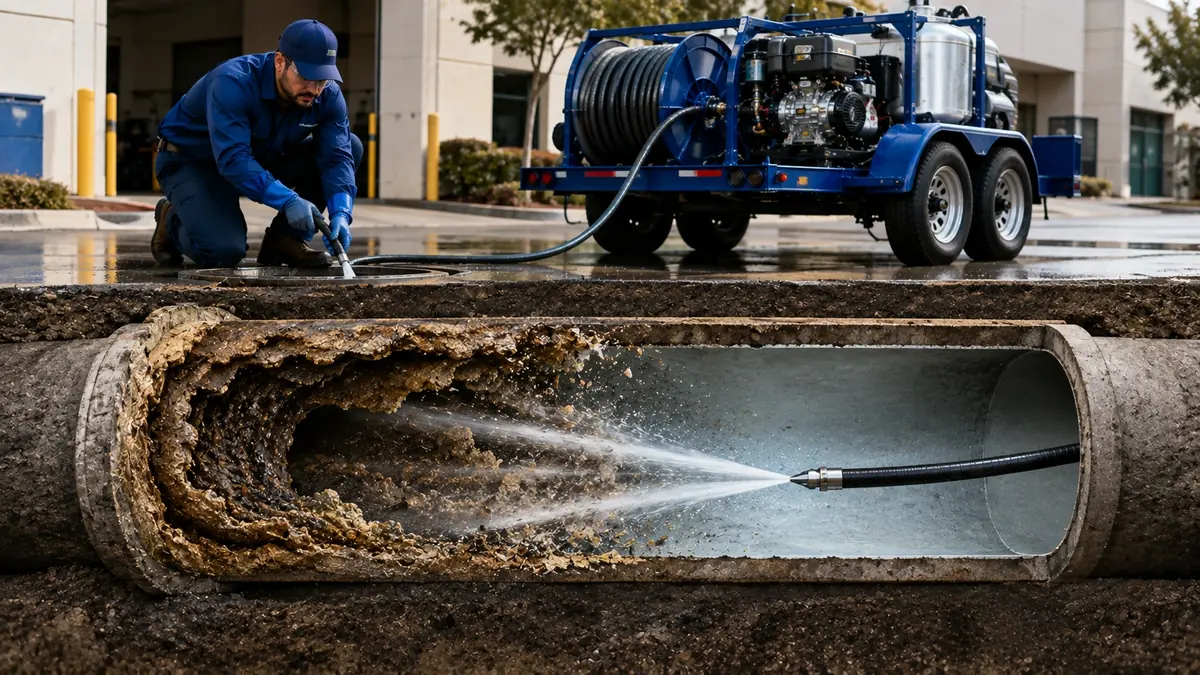 Sewer Pipe Descaling in Soledad